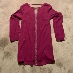 Long Sleeve Mini Dress